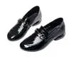 Zapatos de Mujer con Tacón Grueso y Punta Cuadrada 2026 Nuevos Primavera y Otoño Cómodos Estilo Británico Zapatos de Cuero Primavera Tacón Medio Zapatos de Mujer de Charol