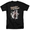 Estilo europeu e americano MULHER MARAVILHA MULHER MARAVILHA comércio exterior retro clássico solto T-shirt