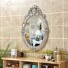 Nuevo espejo de pared retro para baño estilo europeo Espejo de belleza espejo de maquillaje para tatuajes espejo de baño espejo decorativo para hotel