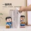 Señor. Sujetalibros de Resina Lu Xun, Sujetalibros Creativos de Escritorio para Oficina, Adornos Decorativos, Souvenirs Culturales y Creativos para Estudiantes, Regalos