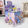 Parque de Animales Lindos de Cristal de Azúcar MINI Figura Linda Caja Ciega Muñecos de Animales Hongo Transparente Lindo Decoraciones de Moda para Escritorio