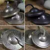 Instrumento de Percusión de Campana Hecho a Mano Nepalí Cobre Ding Xia Campana Grande y Pequeña Adornos Retro Béisbol Recto