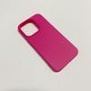Funda para teléfono móvil estilo Ins simple para Apple 16pro, Litchi 15, patrón de color sólido, 14plus, esmerilada, 13/12 agujeros grandes