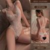 Domila Lingerie Sexy, Macacão Sexy de Renda Tentação, Uniforme Transparente Feminino, Conjunto de Suprimentos para Pijama Sem Tirar