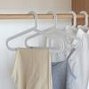 Perchero Feng de hombro completo sin costuras, antideslizante, para dormitorio, tendedero, soporte de ropa para el hogar, gancho de plástico para ropa.