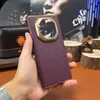 Adequado para Capa de Celular Magnética de Couro Liso Galvanizado de Eixo Duplo Huawei Mate XT2 Capa Protetora Dobrável Anti-Queda com 70% de Desconto