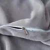 Conjunto de lujo de 4 piezas de terciopelo de leche tridimensional en relieve de grado A para maternidad, engrosado para abrigar en invierno, con ropa de cama de encaje con borlas