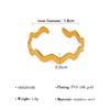 Anillo de Acero Inoxidable Prensado en Frío de Moda Transfronterizo con un Toque de Lujo, Versátil Diseño de Girasol con Diamantes, Anillo Abierto para Dedo Índice con Sentido de Diseño para Mujeres