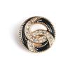 Abrigo de lana para mujer con botones de diamante y punta de metal de alta calidad, botones de pie alto, abrigo cortavientos, botones cosidos a mano, venta al por mayor