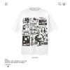 Camiseta de manga corta de algodón con estampado retro americano nueva de marca Heavy Tide de 250 g, holgada para verano y calle para niños.