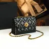 Bolso de Cadena Bordada Bajo el Brazo Modelo Nuevo 2026 Exquisito Nuevo Estilo Chino Bolso de Mujer de Piel Genuina Bolso de Hombro Único Bolso Cruzado Popular Estilo Nacional