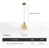 Lustre todo em cobre com mármore espanhol, iluminação de luxo transfronteiriça para escada de villa duplex, luminária giratória para átrio de sala de estar