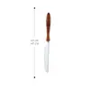 Juego de Cubiertos de Acero Inoxidable, Nuevo y Creativo Cubierto Occidental con Mango de Madera, Cuchillo y Tenedor para Filete, Cuchara de Postre de Regalo