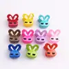 Grampos de Cabelo Coloridos Pequenos Hyuna Acessórios de Cabelo Coloridos Koreanos para Crianças Grampos de Cabelo de Coelho Coloridos Meninas Grampos de Cabelo para Bebês
