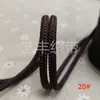 Corda Redonda Poliéster Sem Alma Espessura 5mm Núcleo Oco Corda de Poliéster Textura Grossa Corda para Bolsa Tecida à Mão Corda para Carregar Roupas Amarradas Cordão
