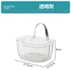 Cesta de Almacenamiento para Jengibre y Ajo Montada en la Pared para el Hogar, Cesta de Almacenamiento de Gran Capacidad para Cocina, Cosméticos, Baño, Oficina, Cesta de Almacenamiento sin Marcas