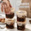 Caja de Almacenamiento para Huevos Cocidos BNBSSquare, Caja Sellada para el Hogar para Conservar la Frescura de Huevos Cocidos, Pepinillos y Marinar