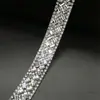 Brillantes Pedrería de Cristal Pedrería Hotfix Tiras Adhesivas de Pedrería Decoraciones Caseras DIY Pegatinas de Pedrería Cinta de Pedrería Ropa Zapatos Sombreros Accesorios Materiales