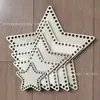 Cesta de ganchillo con base de madera, cesta redonda en blanco con base de madera, base creativa de cesta redonda hecha a mano para almacenamiento, productos de madera
