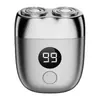 Mini Afeitadora Eléctrica de Pantalla Digital Nueva Seleccionada Cuidadosamente con Carga USB Portátil para Hombres Montada en Coche