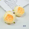 Flor Artificial Redonda Peônia Pequena Antiga Dinastia Han Adorno de Cabeça Bandeira Cabeça Produção Chapéu de Formatura Caixa de Flores Decorativa Pacote de Materiais com Flores