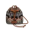 Nova Bolsa Saco Estilo Étnico de Grande Capacidade 2026, Personalizada e Fashion, Bolsa de Ombro Casual para Mulheres, Bolsa de Mão
