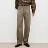 Cor Sólida Simples Tendência de Moda Diária Temperamento Senso de Alta Classe Masculino Outono Versátil Personalidade Calça Longa Casual Reta