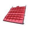 Puerta impermeable de carcasa delgada con soporte de doble cojinete, estilo placa plana, puerta impermeable automática