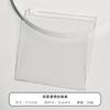 Bolsa Transparente de PVC con Cierre para Joyería, Pulseras, Pulseras, Empaque Sellado Translúcido, Documentos, Almacenamiento de Cosméticos, Bolsa de PVC con Cierre