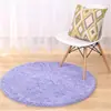 Venta Caliente Transfronteriza Alfombra Redonda de Chenilla Sala de Estar Mesa de Café Cesta Colgante Silla de Computadora Felpudo Esterilla de Yoga Felpudo para Puerta Felpudo para Pies