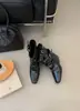 Botas de Caballero Maillard Retro 2026, Botines para Mujer con Aumento Interno de Altura, Punta Cuadrada, Hebilla de Cinturón Botas Vaqueras