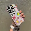 Mejor Vendido Europeo y Americano Colorido Graffiti Girasol Funda para Iphone16 Dulce y Genial Funda Transparente Anti-Caídas para Apple 17Pro
