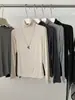 Suave y amigable con la piel, versátil camiseta básica de cuello redondo para mujer, alta elasticidad, corte ajustado y un look sofisticado, camiseta de manga larga para otoño e invierno