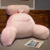 Ice Bean Bedside Cushion Soft Bag Cintura Travesseiro Grande encosto Sofá Travesseiro Cama Travesseiro Cama Leitura Verão