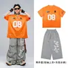 Roupas Infantis da Moda Street Dance Hip Hop Meninos hiphop Performance de Dança Jovem Legal Bonito Roupas para Performance de Palco Moderno