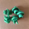 Tubería de agua de cobre puro enchufe de 4 puntos tapa de cuatro puntos tubo de drenaje hexagonal roscas internas y externas tapa externa accesorios de fontanería envío directo