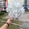 Comercio exterior Flor artificial blanca al por mayor Blanca sola hortensia rosa peonía pagoda Madera hortensia decoración de boda flor falsa