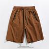 Pantalones Cortos de Seda de Hielo para Hombre Verano Ligeros de Secado Rápido Holgados Deportivos Marca de Moda Pantalones de Cinco Puntos para Hombre Tono Vibrante En Vivo Explosivo Pantalones Casuales