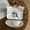 Bolsillo de Arroz Desmontable para Bebé, Babero Impermeable de PU para Comer, Bolsillo para Saliva para Niños y Niñas, Categoría A [Stock Listo al por Mayor]