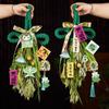 Decorações Penduradas para o Festival do Barco-Dragão Buquê de Artemísia e Cálamo Decoração de Pendurar na Porta Pacote de Material DIY Feito à Mão Enfeites de Pendurar na Porta Zongzi Prontos