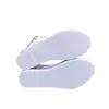 Sandálias Femininas de Verão Novo Estilo Transfronteiriças com Fivela Trançada Salto Anabela Bico Aberto Tamanho Grande Sapatos de Praia Versáteis Confortáveis com Solado Macio Comércio Exterior