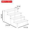 Blind Box Display Rack Handheld Doll Storage Desktop Rack Bubble Mate Rack de Armazenamento de Acrílico Rack de Escada Expositor