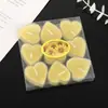 Suprimentos de casamento adereços de jogos de casamento vela criativa de amor confissão de aniversário vela em forma de coração de casamento atacado