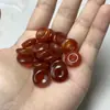 Colgante de Hebilla de Seguridad de Ágata Roja Natural de Alta Calidad Colgante Accesorios para Joyería DIY Productos Semi-Terminados Venta Directa de Fábrica al por Mayor