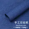 Materiales de Envoltura para Flores de Arte en Papel con Patrón de Piedra Hechas a Mano de Alta Gama, Papel Texturizado Enrollado a Mano, Papel con Textura Arrugada, Papel de Regalo al por Mayor