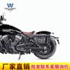 Coche musculoso Wolf adecuado para la versión de un solo asiento de Indian Scout, bolsa lateral, caja lateral retro, modificación, bolsa para casco, liberación rápida