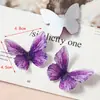 4,8X4,5cm Borboleta Transparente Acrílica Estéreo Acessórios Antigos Produção de Adereços de Cabeça Roupas Sapatos e Chapéus Materiais Decorativos
