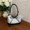 Bolsa de Mão Fashion Estilo Coreano Bolsa de Trabalho Feminina 2026 Novo Estilo Nó de Laço Bolsa de Ombro Versátil de Grande Capacidade