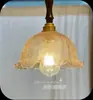 Lámpara colgante de noche de cobre macizo estilo francés con lazo, luz decorativa para entrada, pasillo, barra de bar, lámpara colgante pequeña vintage, etc.