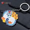 Llaveros Metálicos Personalizados, Colgantes Creativos Pintados para Llaveros, Accesorios con Logo Corporativo para Atracciones Turísticas, Personalización de Aleación de Zinc